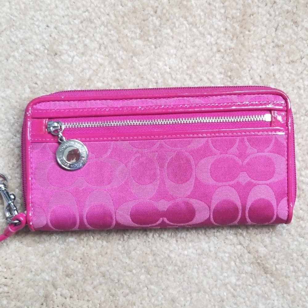 Coach wallet wristlet